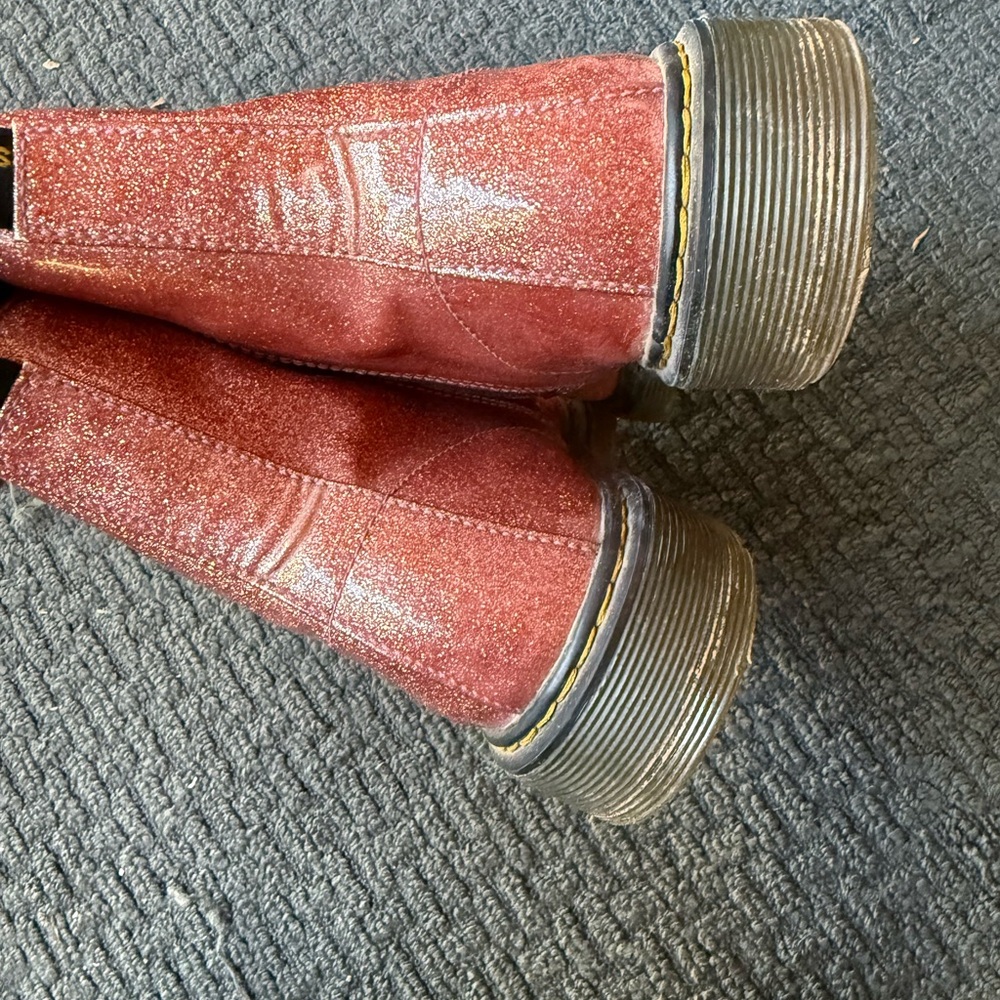 Dr. Martens 1460 Glitter Pink – Women’s 7 - Picture 3 of 5